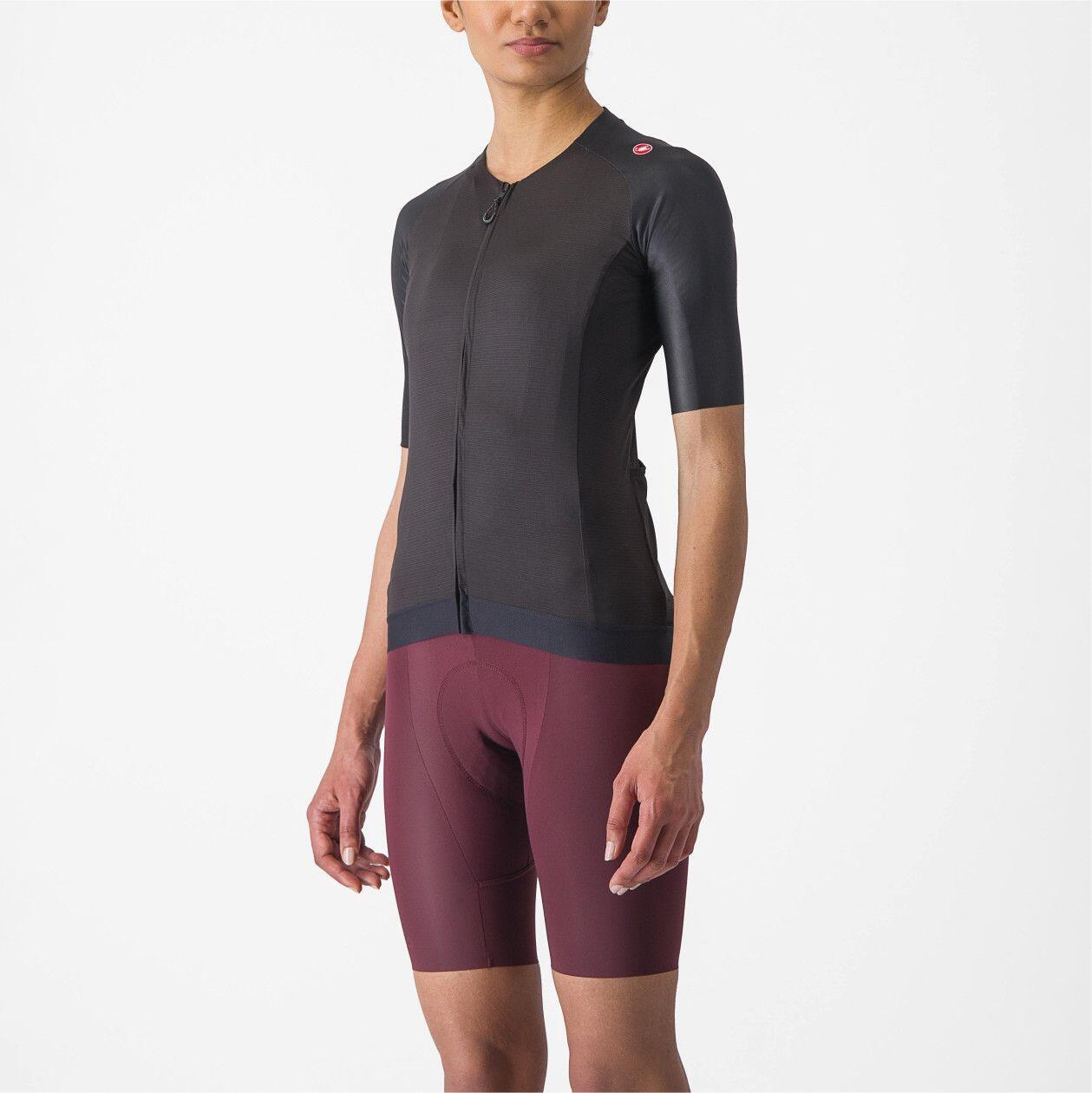 Maillot Manches Courtes Femme Castelli Aero Pro 7.0 Noir 4/7