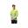 Tricou slim mânecă lungă imprimat, întărit la coate Lime Glas