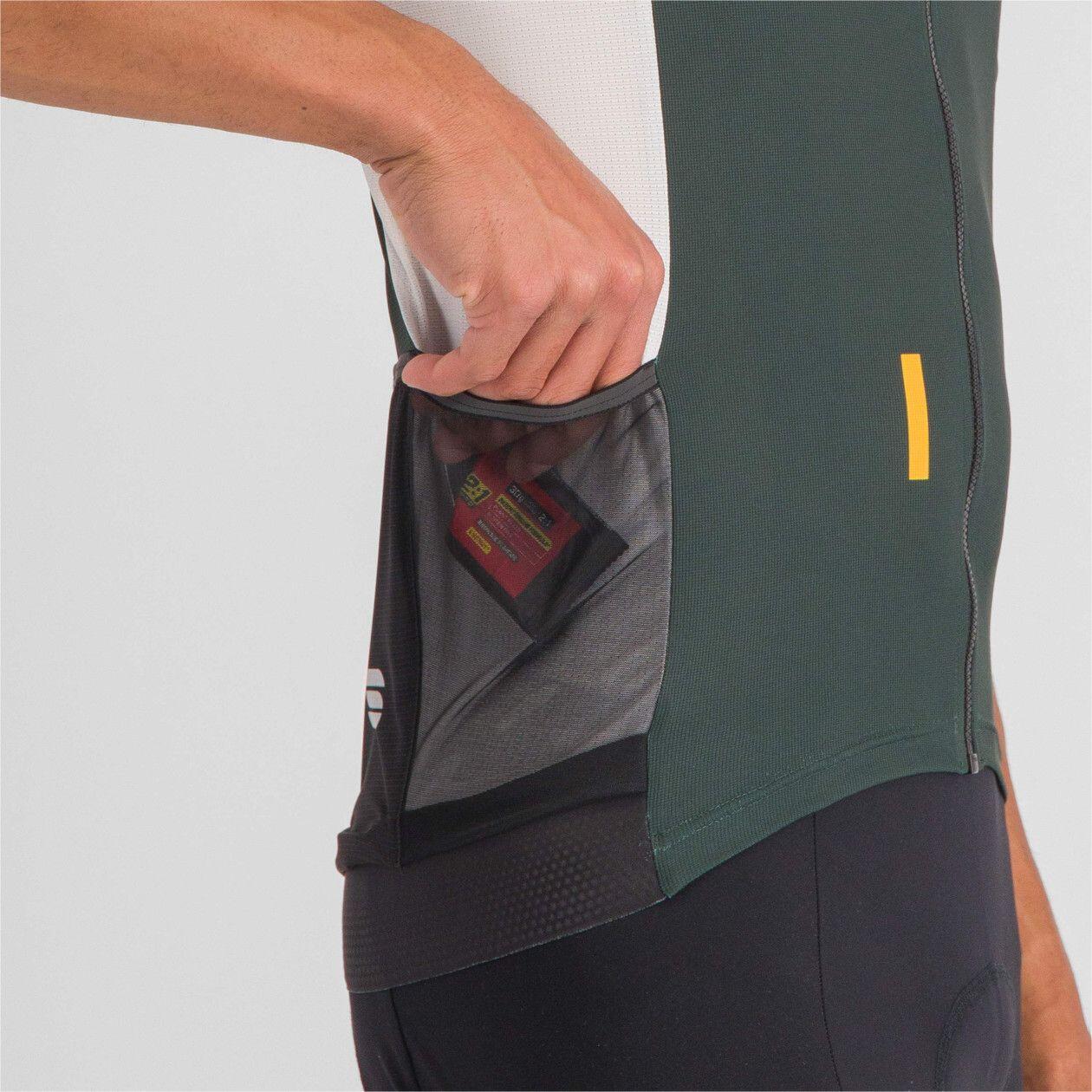 Maillot de manga corta Sportful Breakout Supergiara Verde 6/7