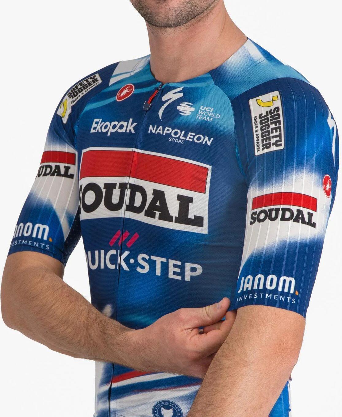 Camisola de manga curta Castelli Aero Race 8S Soudal Quick-Step 2025 6/6