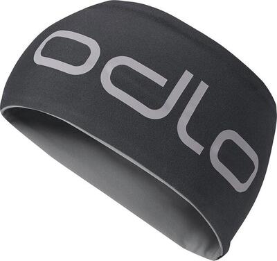 Odlo reversible hoofdband zwart grijs