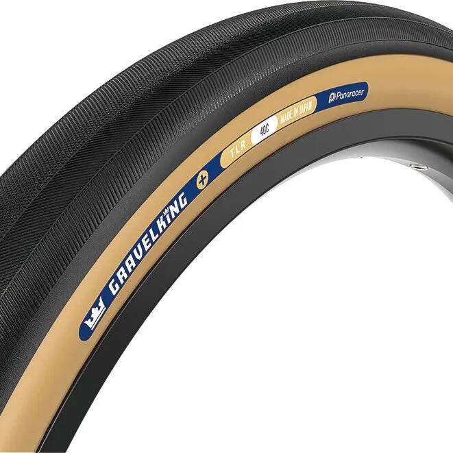 Panaracer GravelKing+ Gravel Tire 700 mm Tubeless Ready Folding ZSG Gravel Compo