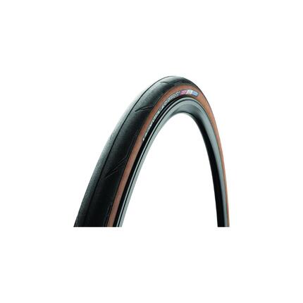 Opona Rowerowa Szosowa Superpasso Tubeless 700 X 28C Czarna/Przezroczysta
