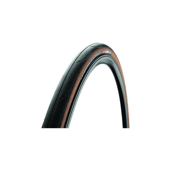 Opona Rowerowa Szosowa Superpasso Tubeless 700 X 28C Czarna/Przezroczysta