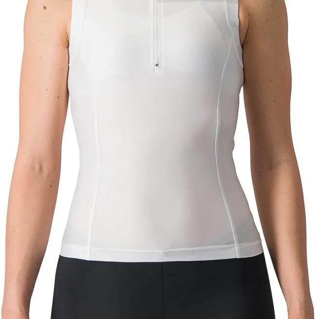Castelli Free Tri 2 White Women's Triathlon Sleeveless Jersey