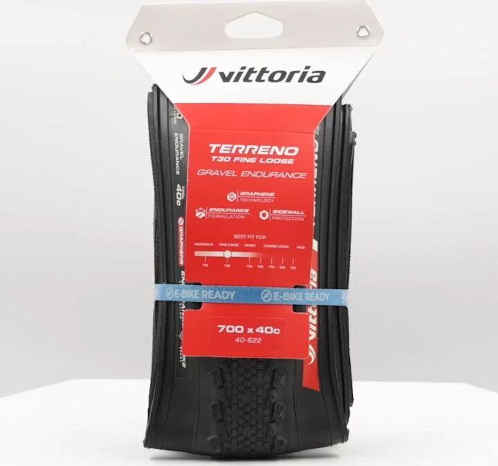 Pneu Gravel Vittoria Terreno T30 Fine Loose Gravel Endurance 700 mm Tubeless Rea 3/5