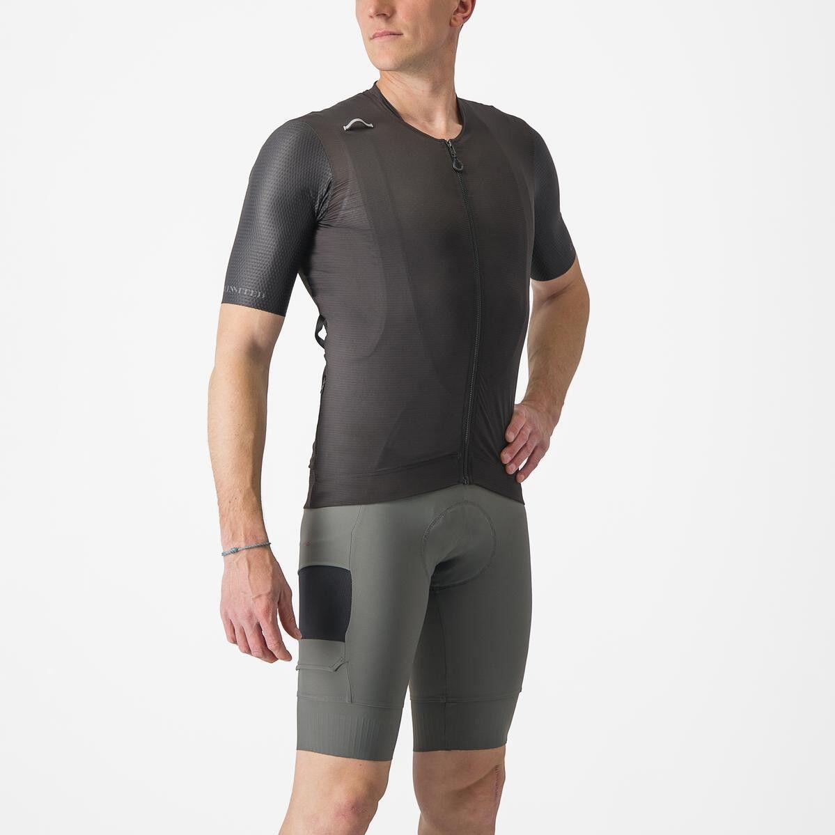 Castelli Unlimited Pro Short Sleeve Jersey Black 3/7