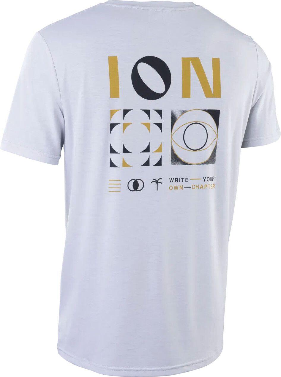 Maillot manches courtes ION Seek Graphic Gris Homme 2/6
