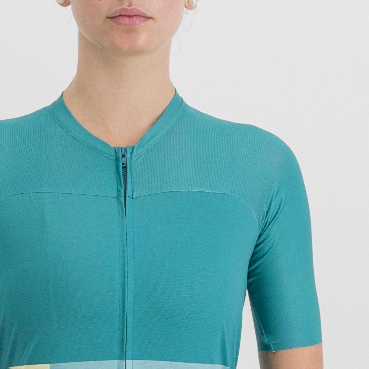 Sportful Snap Vrouwen Trui Korte Mouw Groen 4/7