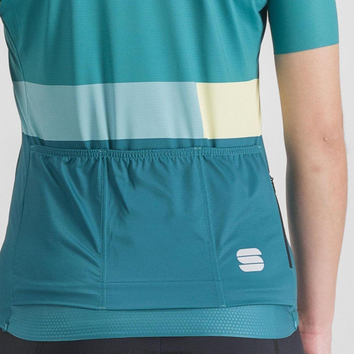 Sportful Snap Vrouwen Trui Korte Mouw Groen 6/7