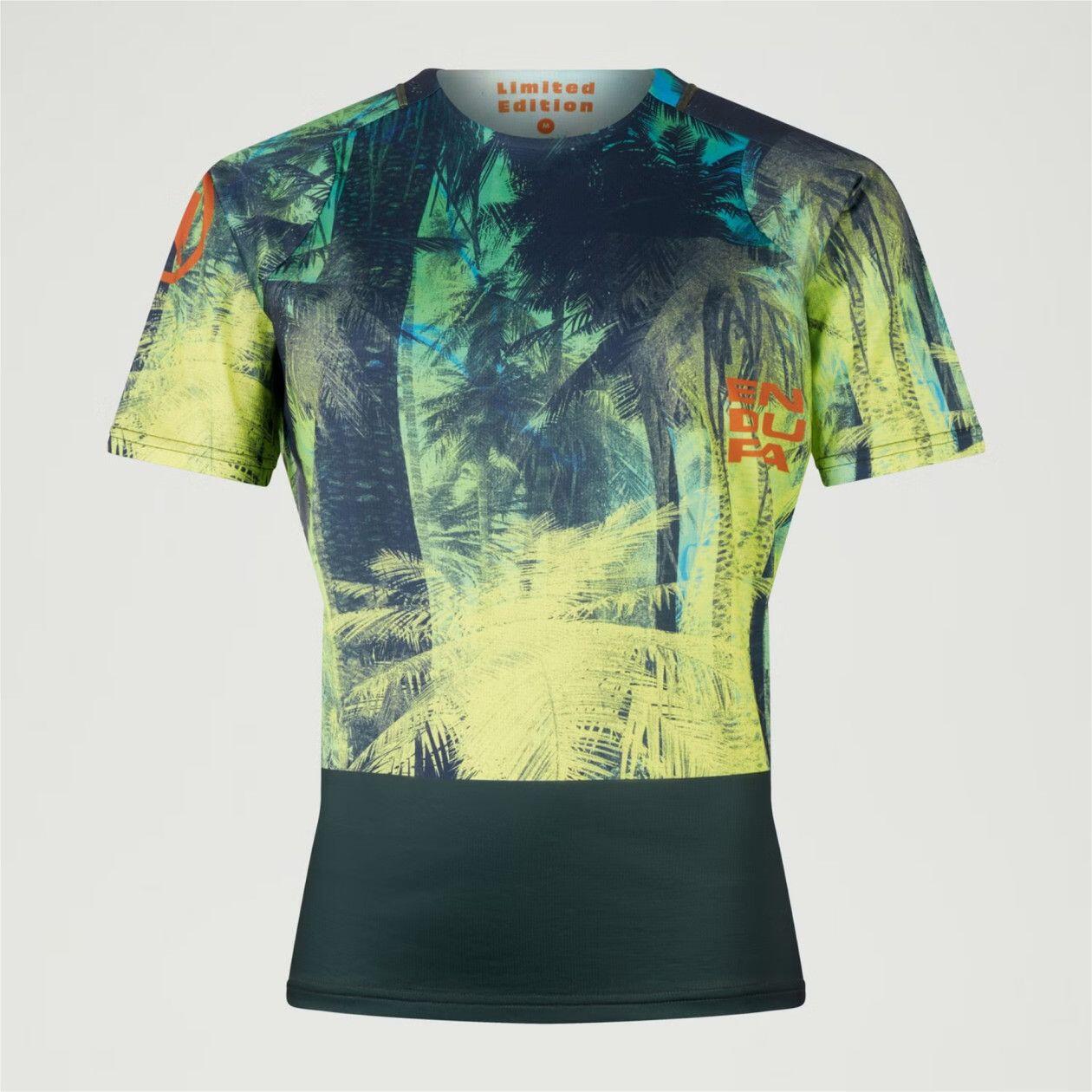 Maillot Manches Courtes Femme Endura Tropical LTD Vert 3/5