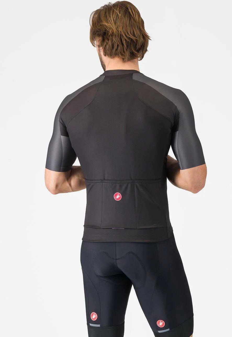 Castelli Entrata 6 Camisola de manga curta para homem Preto Cinzento 2/5