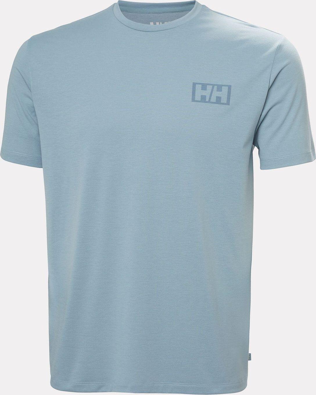 Maglietta Helly Hansen Skog Recycled Graphic Blue Uomo 5/6