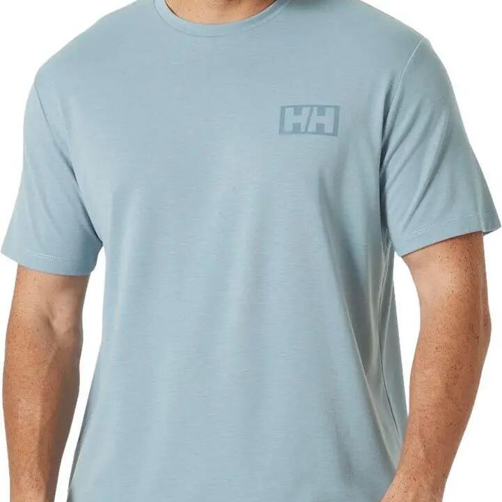 Helly Hansen Skog Recycled Graphic Blue Men's T-shirt