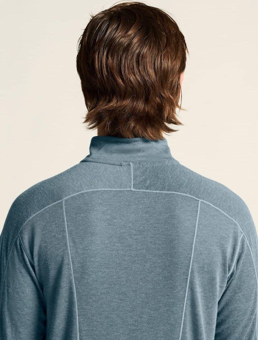 Craft Wool LS Tee Langarm Thermoshirt aus Wolle mit 1/2-Reißverschluss 3/7