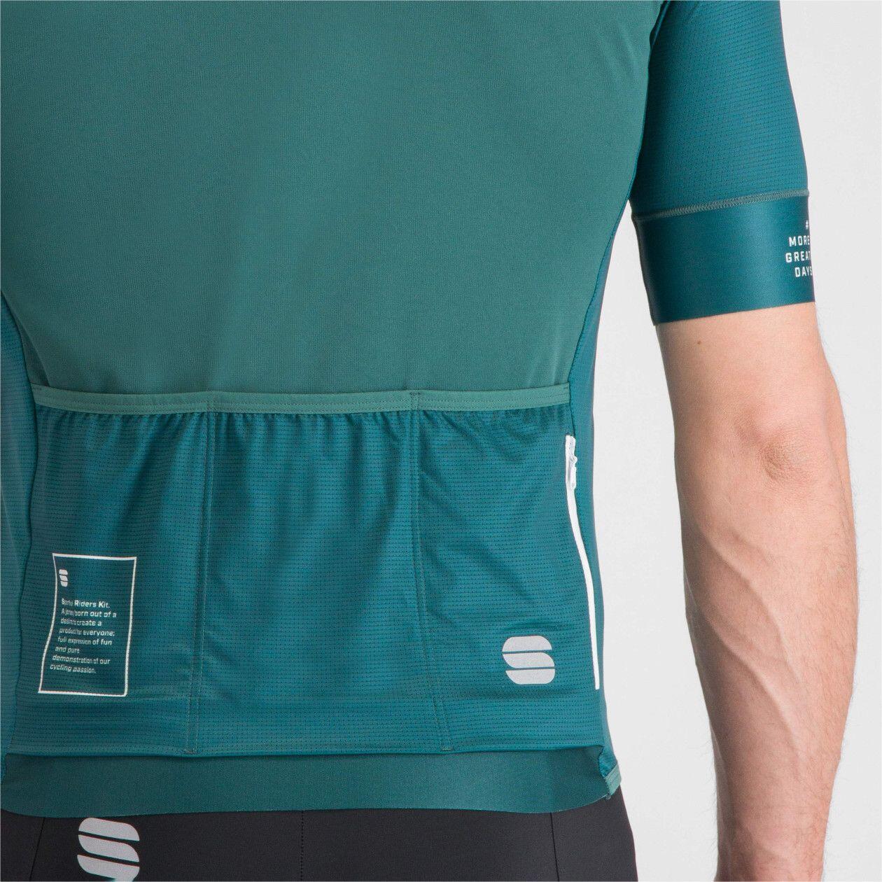 Maillot de manga corta Sportful SRK Verde 5/6