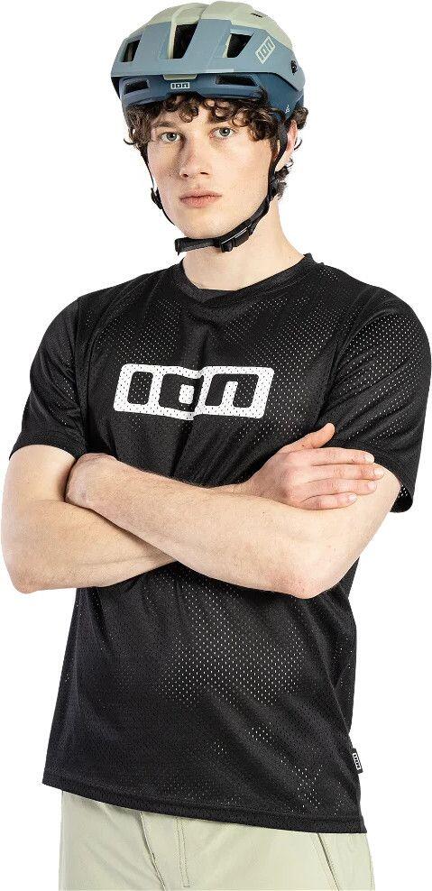 Maillot Manches Courtes VTT ION Logo Noir 1/3