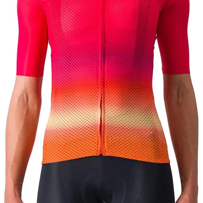Castelli Climber's 4.0 Women's Short Sleeve Jersey Pink/Orange