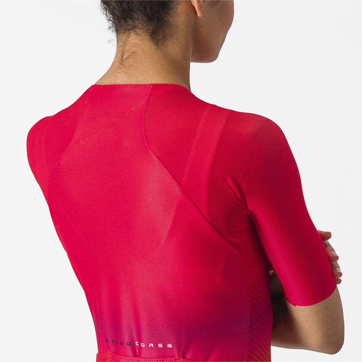 Maglia a maniche corte Castelli Climber's 4.0 Donna Rosa/Arancio 6/7