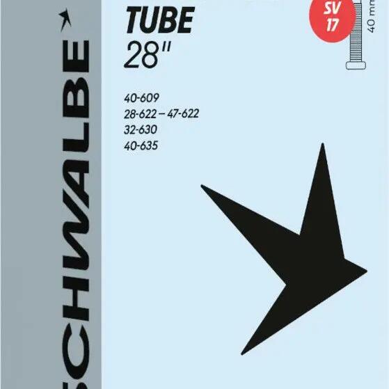 Schwalbe SV17 inner tube, 700 mm, Presta valve, 40 mm