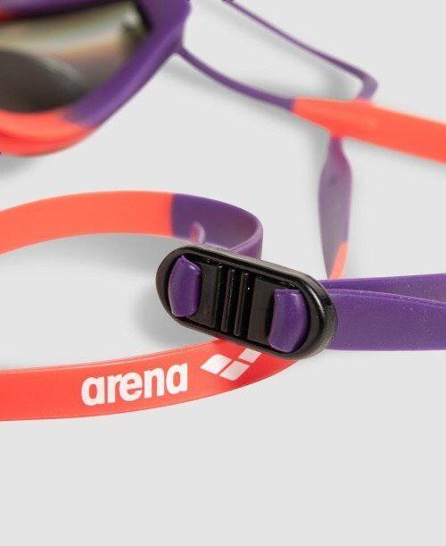 Arena Tracks Mirrored Racing Goggles - Koper / Pruim / Koraal 5/7