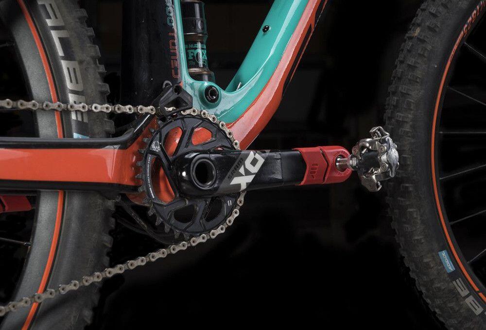 Cache manivelles - Crank Defender - rouge 3/5
