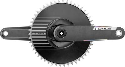 Sram force power e1 dub aero crankset 50t 12s (niet inbegrepen) zwart