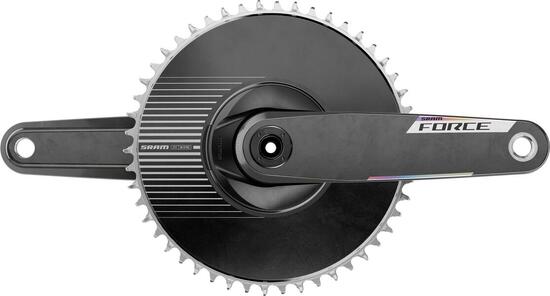 Sram Force Power E1 DUB Aero Crankset 50T 12S (Niet Inbegrepen) Zwart