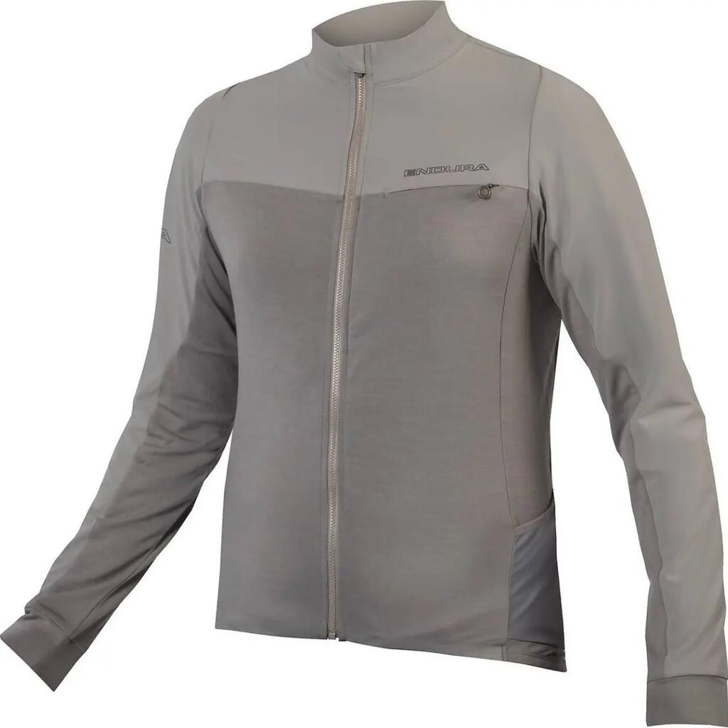 Endura GV500 Long Sleeve Jersey Grey