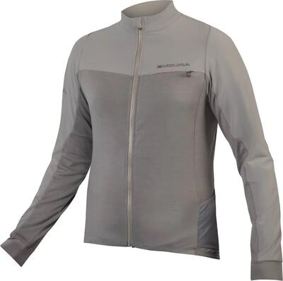 Endura gv500 long sleeve jersey grijs