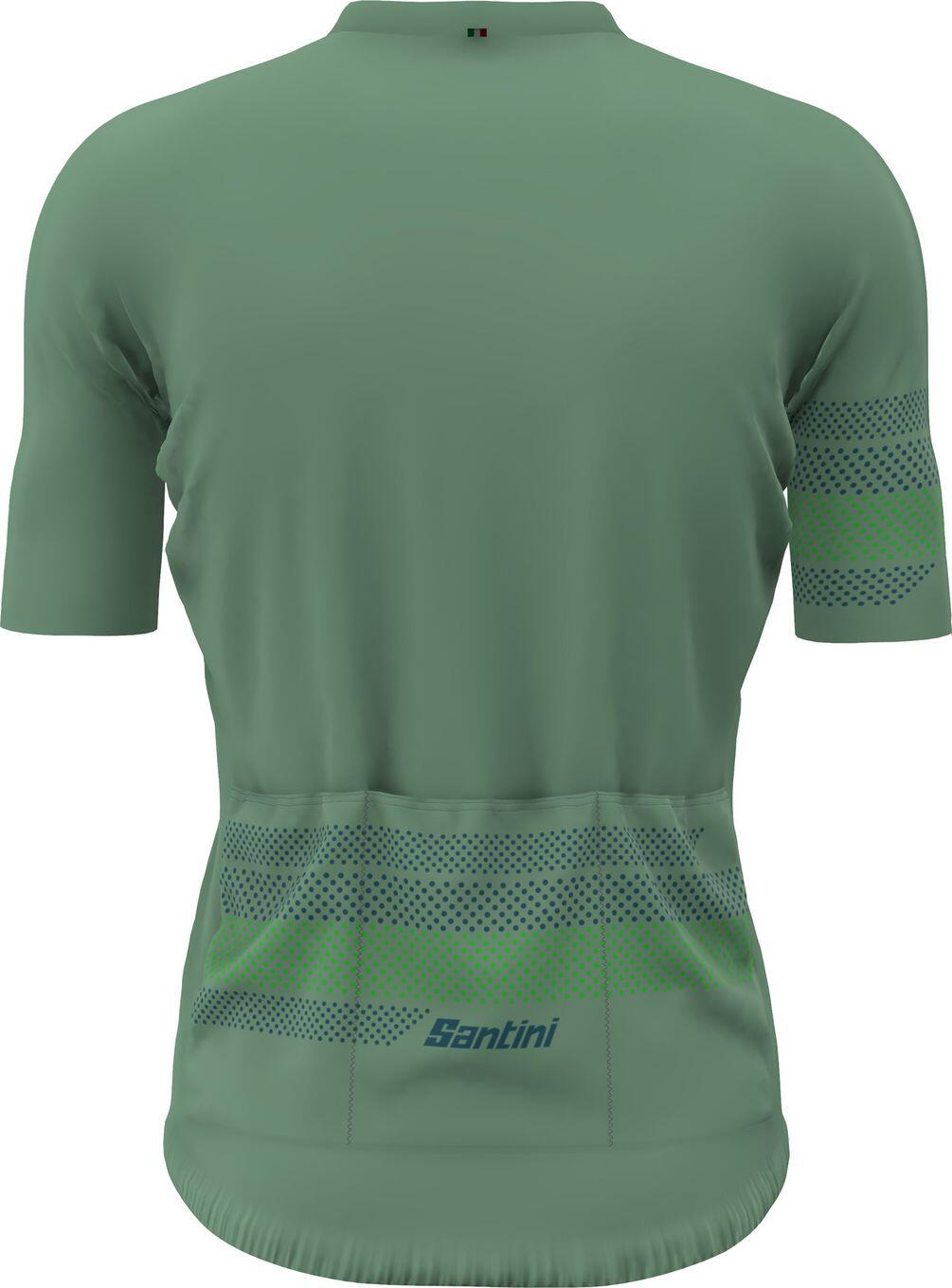 Santini Idea Kurzarmtrikot Grün 3/4