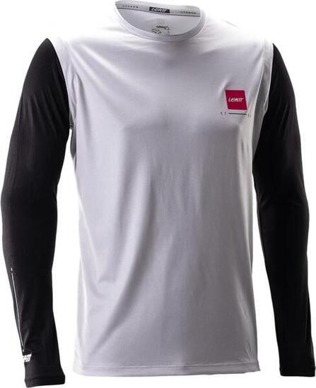Maillot Manches Longues Leatt Gravity 2.0 Blanc Homme