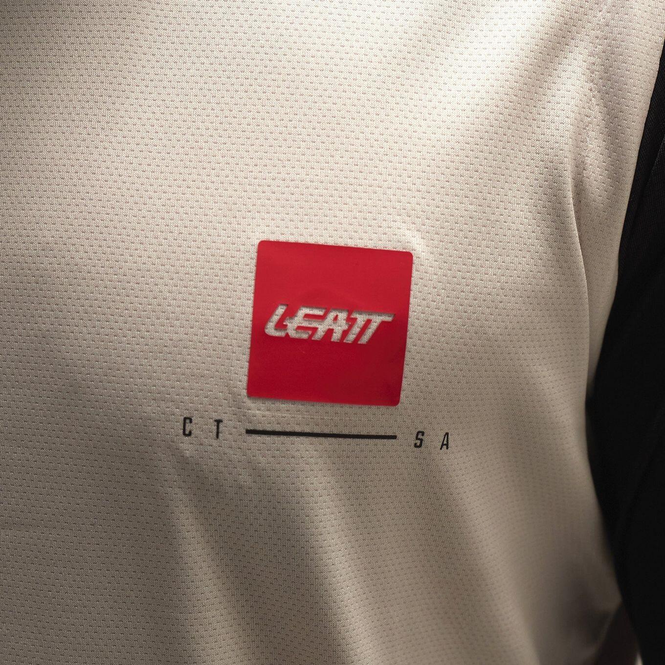 Maillot Manches Longues Leatt Gravity 2.0 Blanc Homme 4/6
