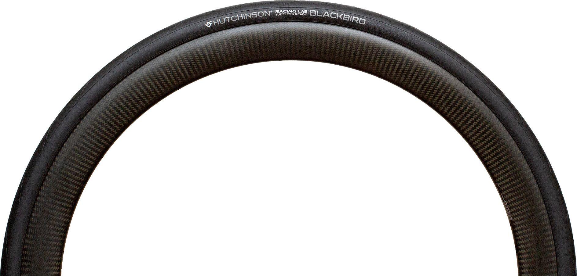 Hutchinson Schwarzebird Racing Lab Tubeless Ready Straßenreifen 700 mm Schwarz 3/3