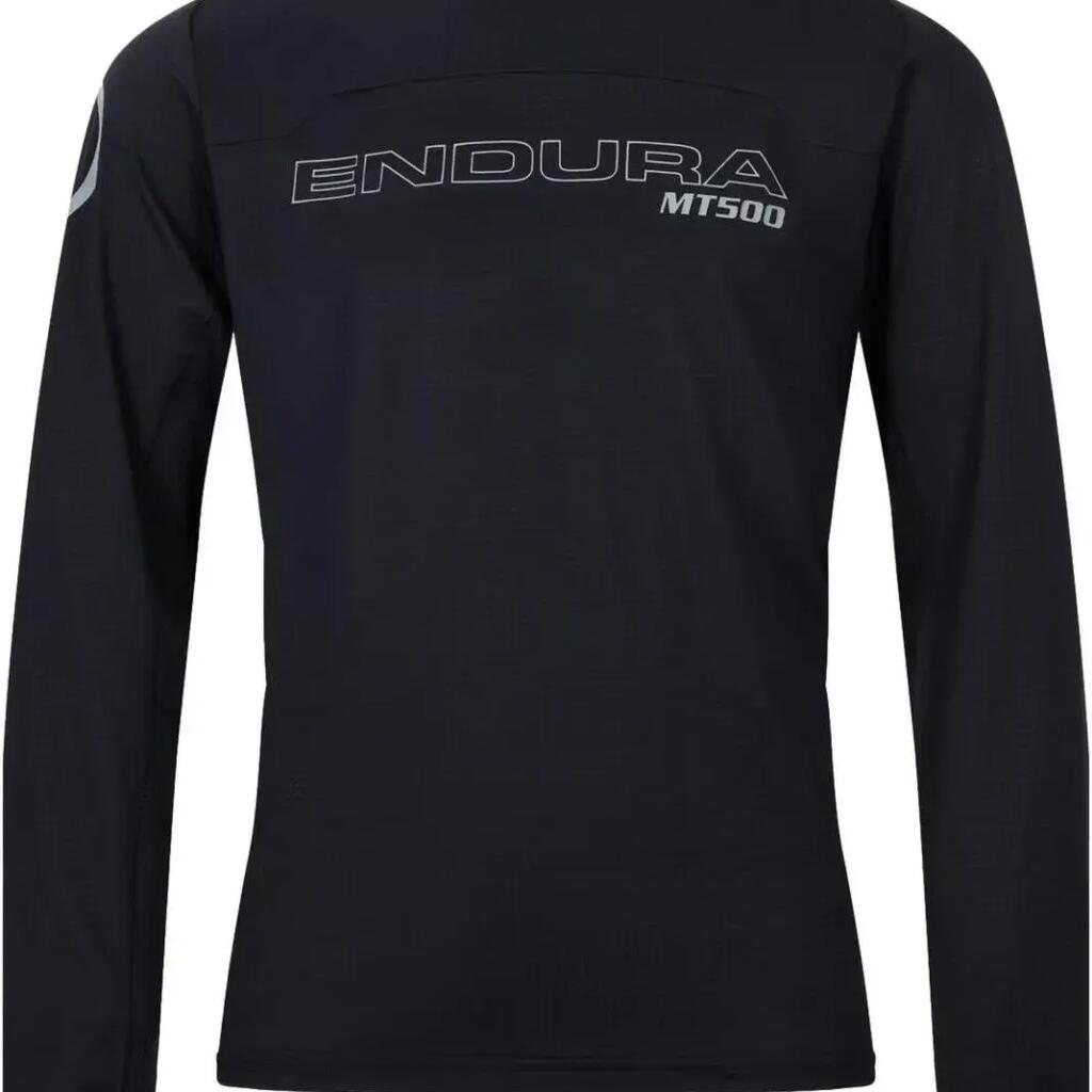 Endura MT500 Burner Children's Long Sleeve Jersey Black