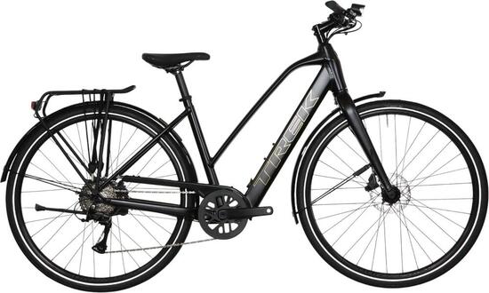 Reconditionné Vélo Electrique de Voyage Trek FX+ 2 MS LT M BK Shiman - Très Bon