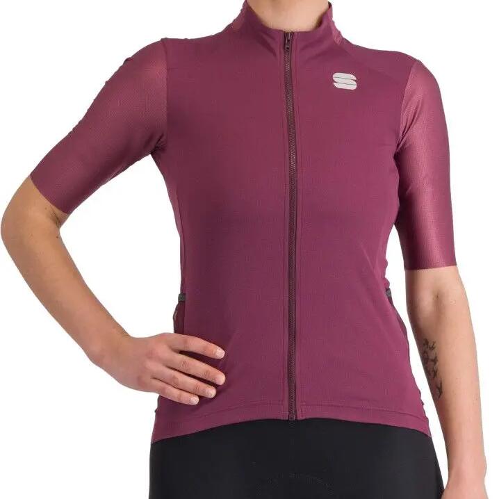 Sportful Supergiara Violet Women's Short Sleeve Jersey
