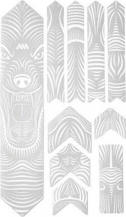 Kit Protections de cadre XL All Mountain Style - 10 pcs - Wolf / blanc