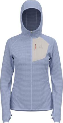Polaire à Capuche Femme Odlo Ascent Bleu/Gris