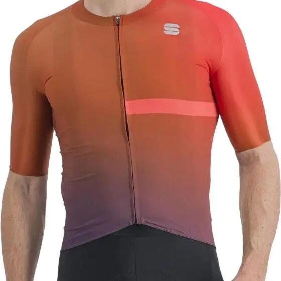 Sportful Bomber Short Sleeve Jersey Red/Orange