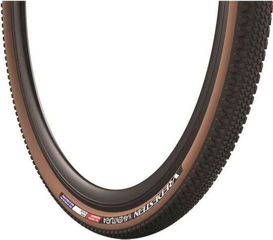 VREDESTEIN Pneu Gravel Tubeless Pneu Extérieur Aventura Tubeless 700 X 38C Noir/