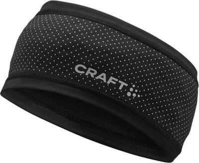 Craft lumen fleece 2 hoofdband zwart