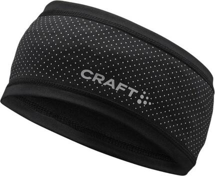 Craft Lumen Fleece 2 Stirnband Schwarz