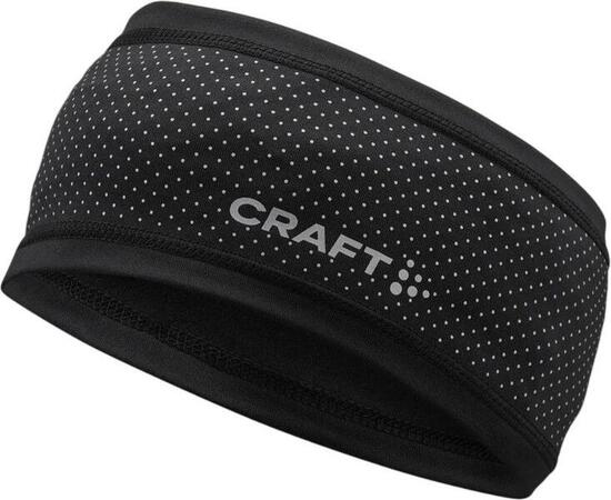 Craft Lumen Fleece 2 Stirnband Schwarz