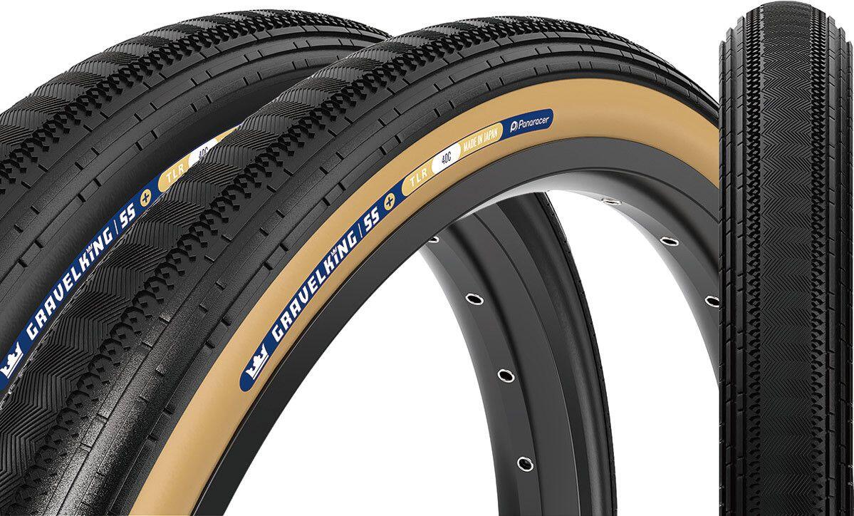 Panaracer GravelKing SemiSlick+ Pneumatico Gravel 700 mm Tubeless Ready Pieghevo 3/5