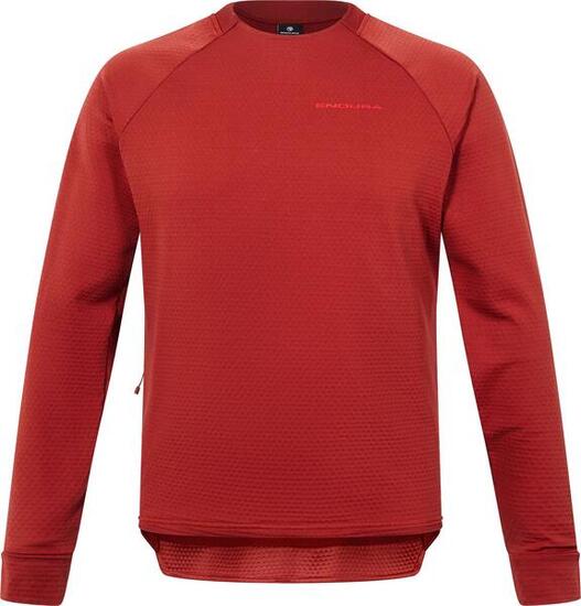Polaire Endura SingleTrack Rouge Homme