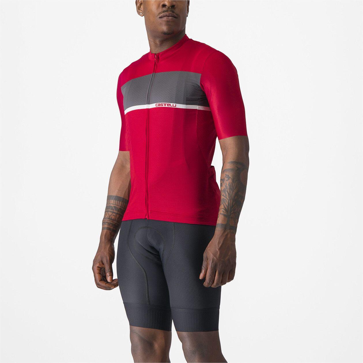 Maglia a maniche corte Castelli Tradizione Red 3/7