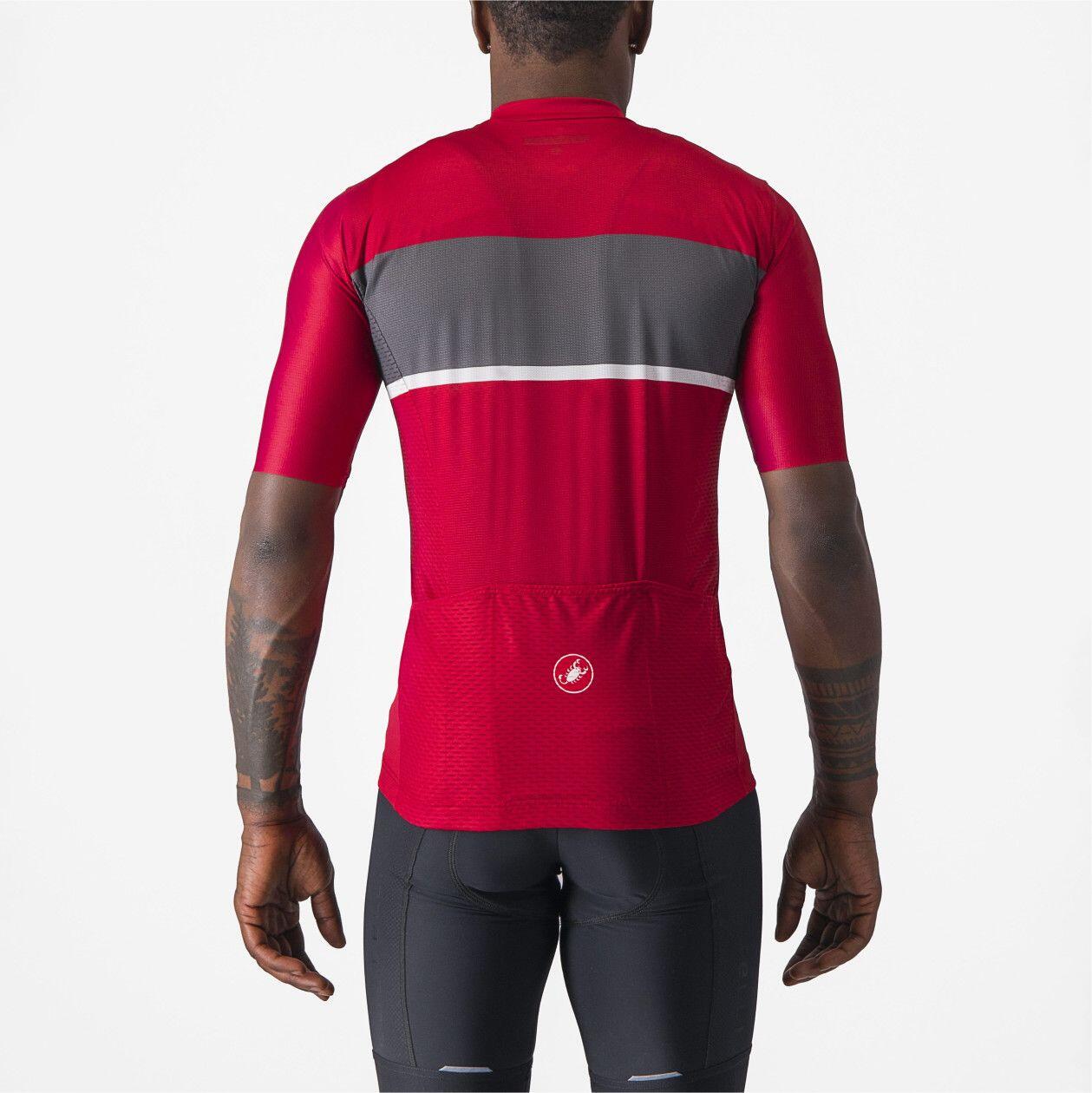 Maglia a maniche corte Castelli Tradizione Red 2/7