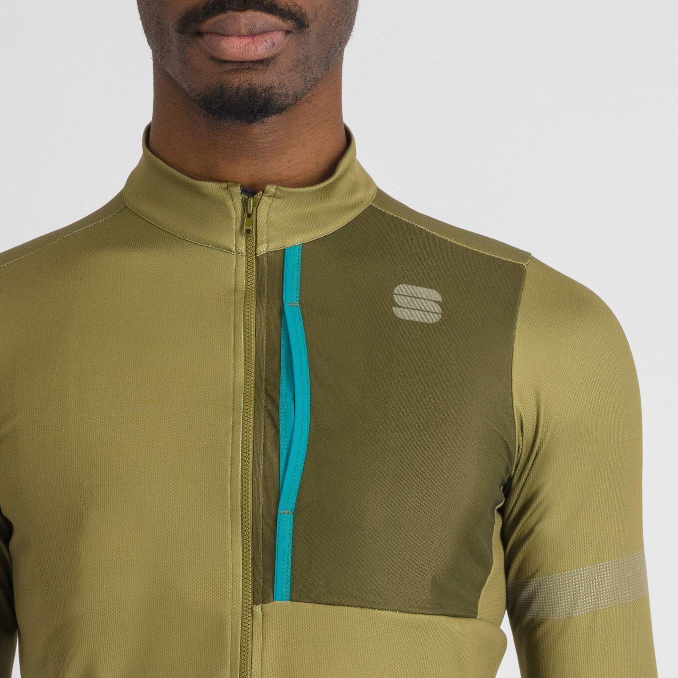 Camiseta de manga larga Sportful Supergiara Thermal Caqui 5/5