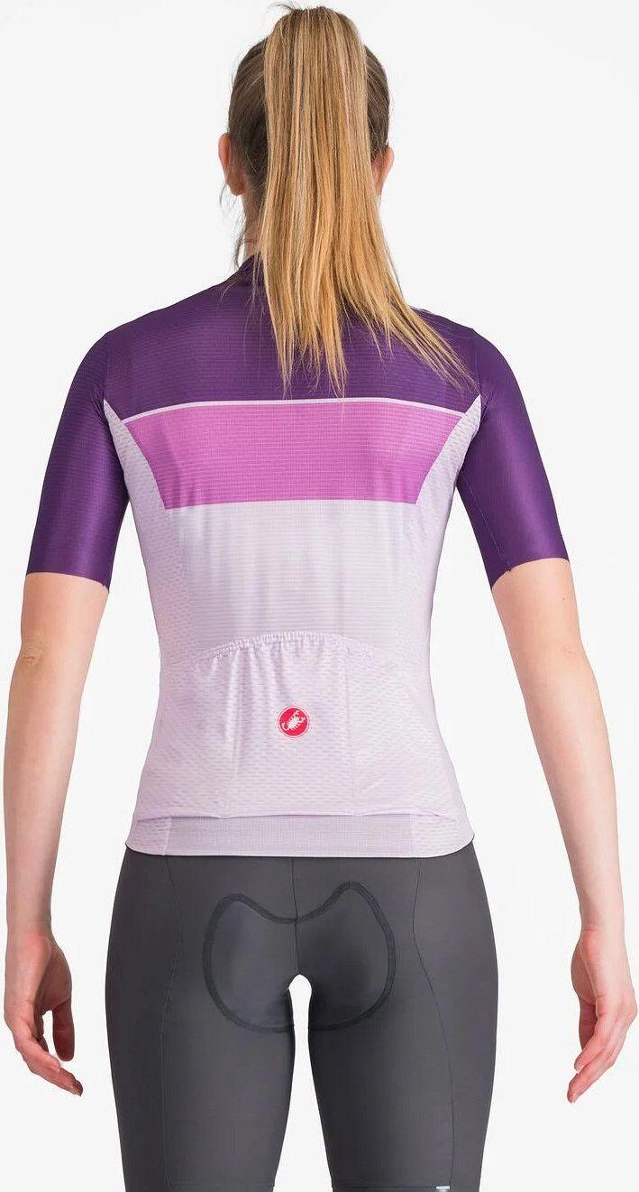 Castelli Elegante Women's Pink Violet Long Sleeve Jersey 2/5